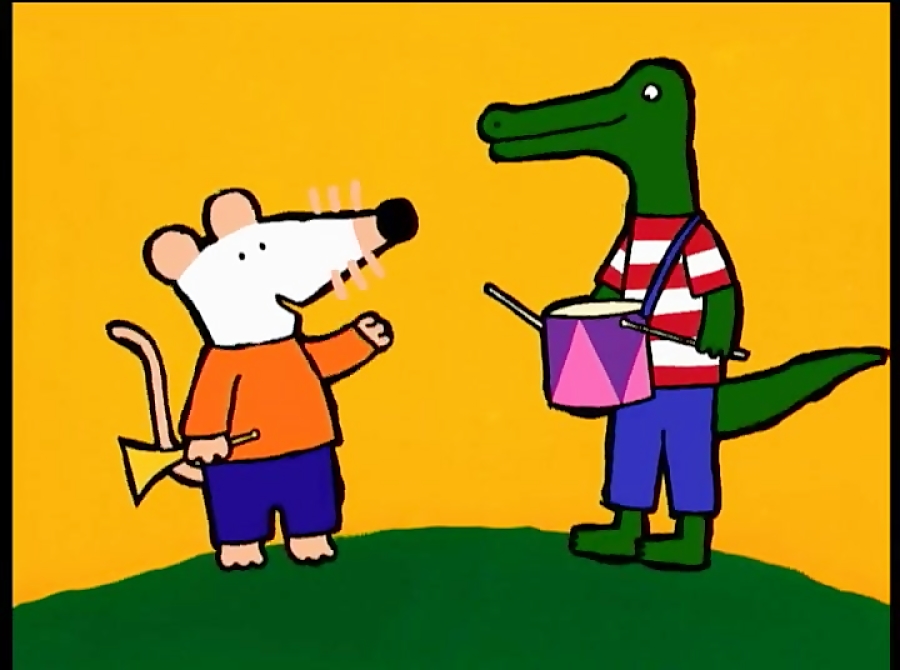 کارتون میسی موشه - آموزش زبان انگلیسی - اپیزود 28 - رژه رفتن